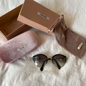 WOMENS MIU MIU SUNGLASSES